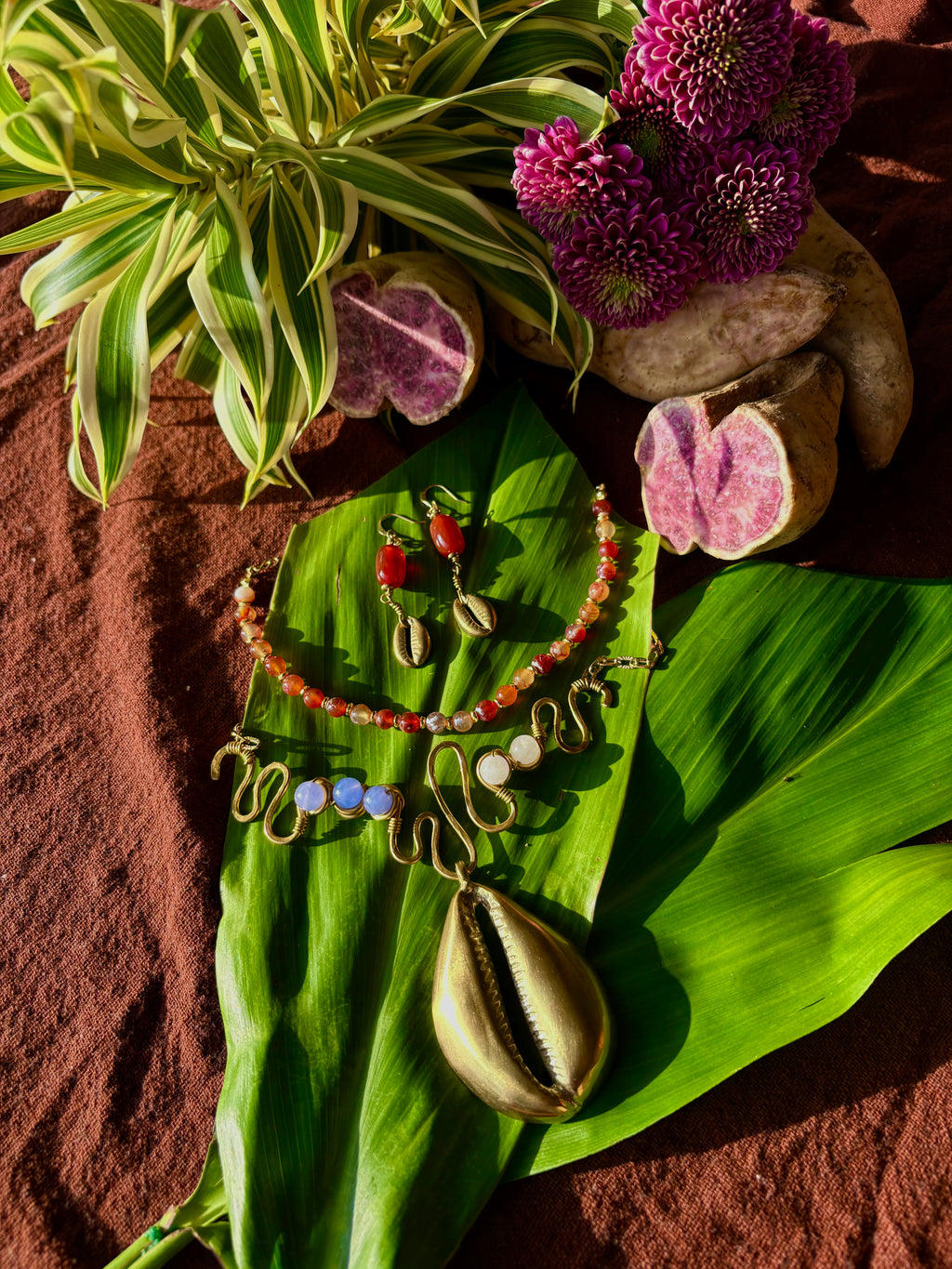 Pre-Order - Malleata Collection Cowrie Shell Pendant