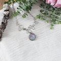 Malleata Collection- Silver Fluorite