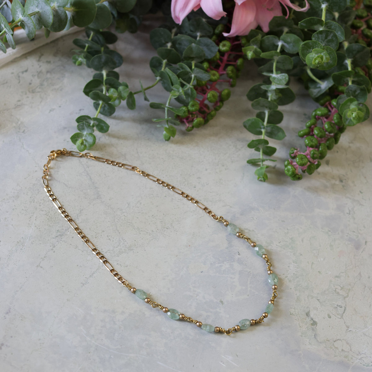 Necklace- Green Aventurine