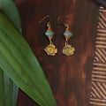 Earrings- Brass Fish 3