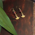 Earrings- Brass Ulu