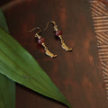 Earrings- Sunstone Sardines