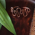 Custom Hammered Copper Bracelet