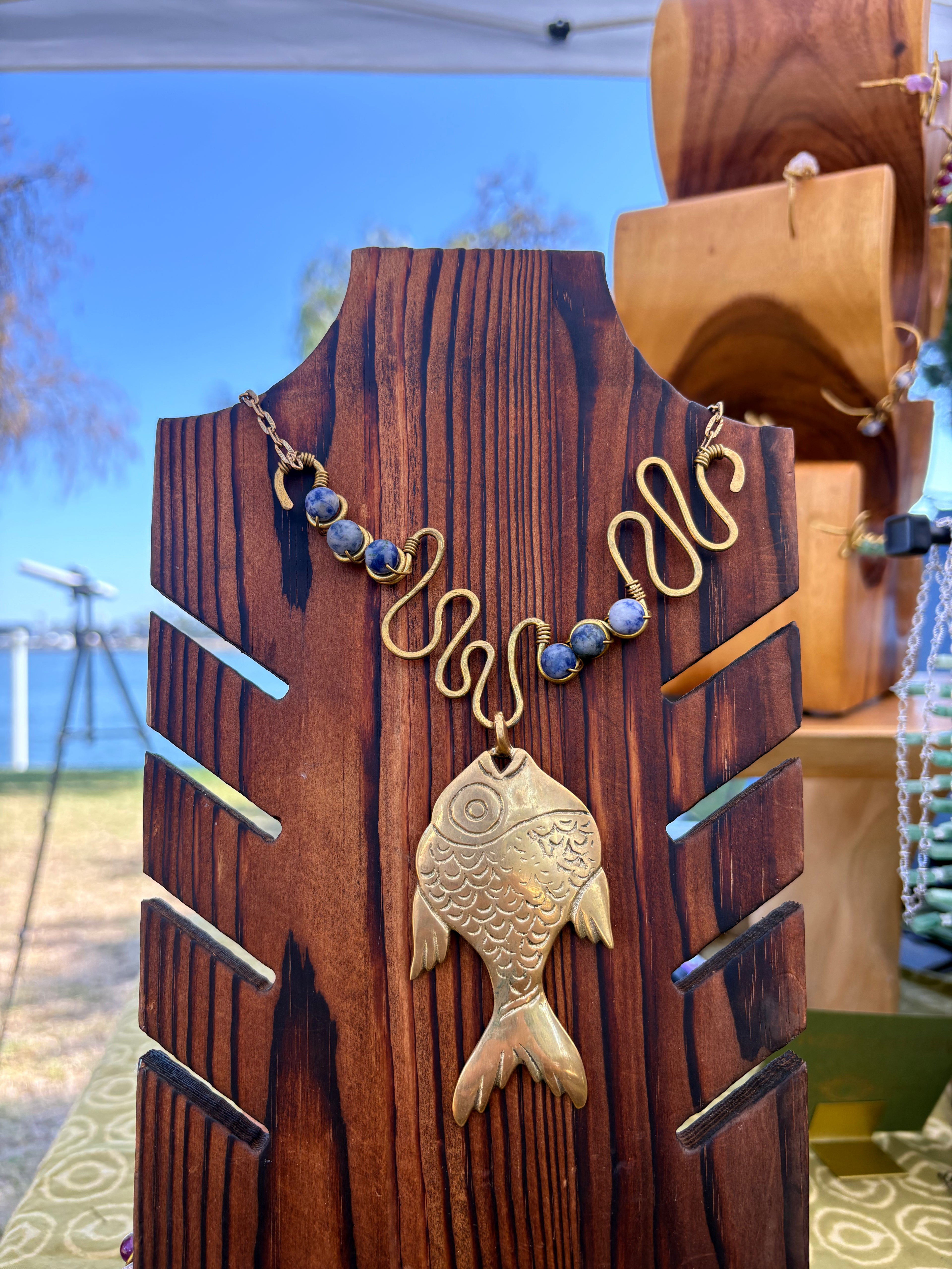 Pre-Order - Malleata Collection Large Fish Pendant