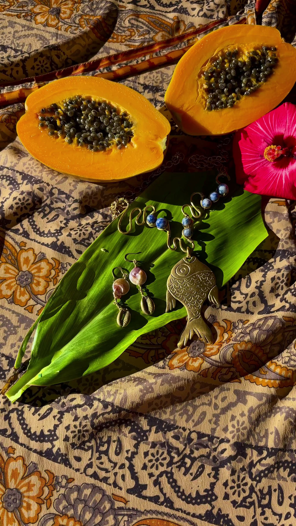 Pre-Order - Malleata Collection Large Fish Pendant
